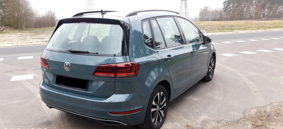 Volkswagen Golf Sportsvan cena 64900 przebieg: 107700, rok produkcji 2019 z Wieruszów małe 254